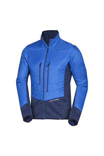 NORTHFINDER Men's hybrid fleece and Primaloft insulation Bear blueblue