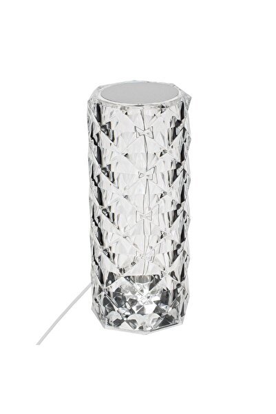 OEM Transparent Plastic Lamp with USB & Touch Function Ø9x21.5 centimeters