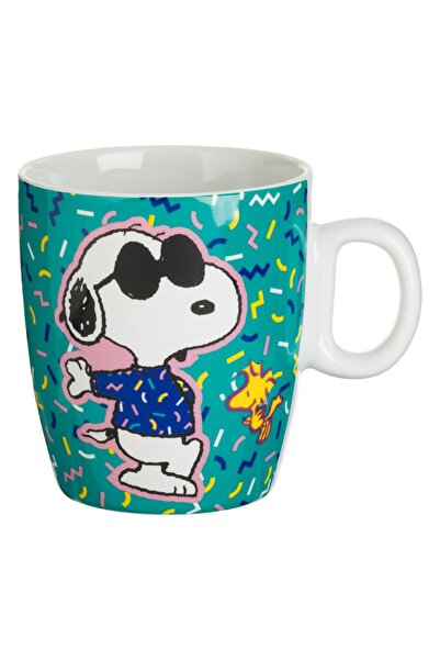 OEM Mini Mint Green Snoopy Confetti Porcelain Mug 235ml