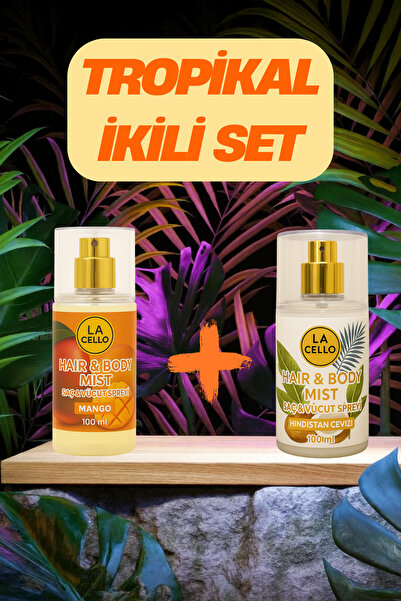 LA CELLO SAÇ VE VÜCUT SPREYİ ( TROPİKAL ESİNTİ )