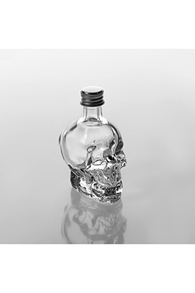 OEM Skull Shaped Bottle with Metal Cap 50ml