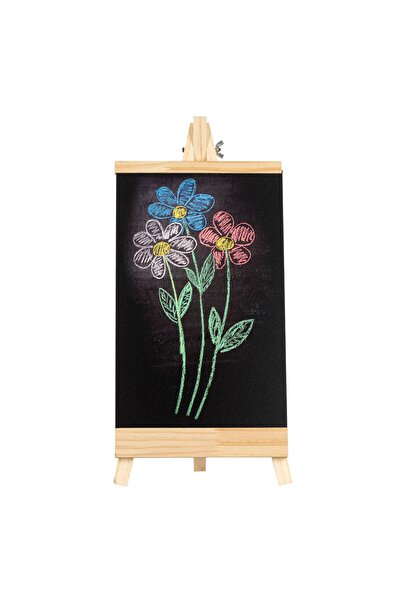 OEM Decorative Blackboard with Wooden Easel 18x40cm