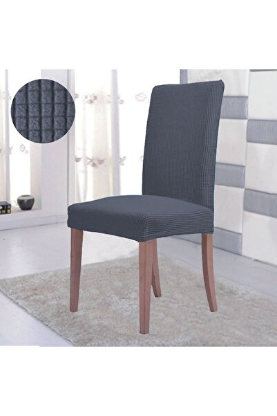 OEM Husa Decorativa Elastica pentru Scaun Gri Mini