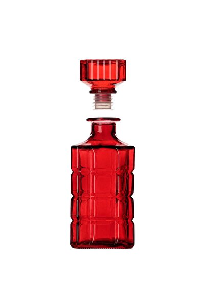 OEM Red Liqueur Bottle with Pattern 950ml