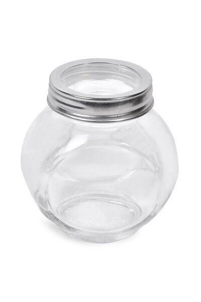 OEM Glass Jar with Metal Lid 200ml - 3pcs