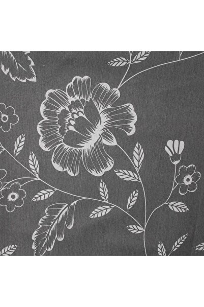 OEM Grey Textile Tablecloth with Floral Pattern 140x180cm