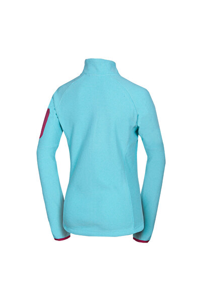 NORTHFINDER Bluza dama din Polar fleece pentru trekking Cevedale lightblue