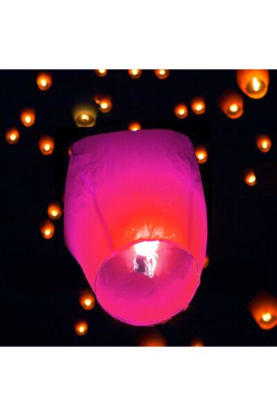 OEM Fuchsia Paper Lantern 38x52x95cm