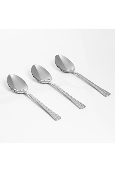 OEM Stainless Steel Spoons "Hammered" 15cm - 3pcs
