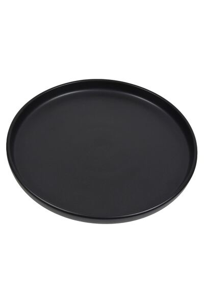 OEM Black Fruit Plate "Nordic" Ceramic Ø26.5cm