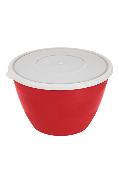 OEM Red Plastic Casserole with Lid 1.7L