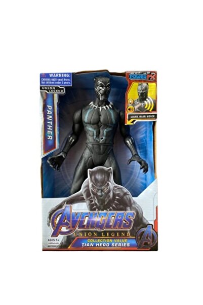 OEM Black Panther figurine, Titan Hero, 30 cm, black, 3 years+