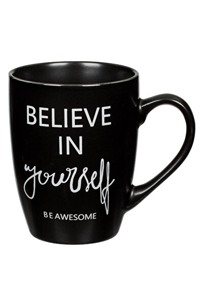 OEM Cana New Bone Neagra Mat Mesaj Believe in Yourself 370ml