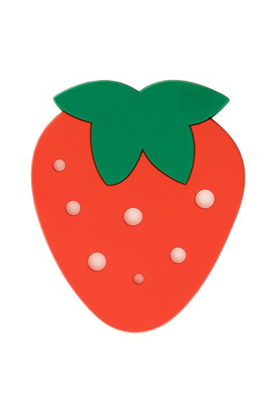 OEM Strawberry Shaped PVC Cup Holder 8x9.5cm