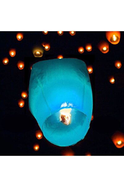 OEM Turquoise Paper Lantern 38x52x95cm