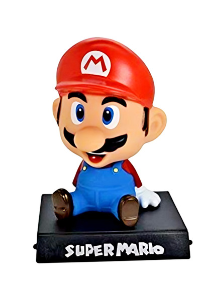 e-life shop Süper Mario Kardeşler Mario Anime Sallanan Kafalı Figür Biblo Tel...