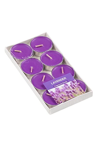 OEM Lumanari Parfumate Tip Pastila Mov Lavanda Ø3.5x1.5cm - 8buc