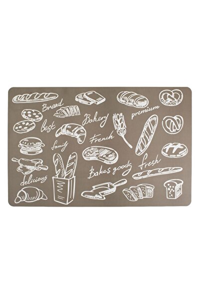 OEM Taupe "Bread" Plastic Plate Holder 43.5x28.5cm