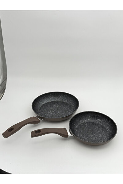 B&D FORGED FRY PAN (3.5mm) 20CM & 24CM (SET OF 2PCS FRY PAN) NONSTICK STONE