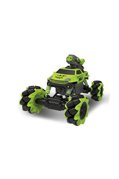 TSUMAB 4WD Stunt RC Car with 360° Rotation – High-Speed Remote Control Off-Road Vehicle (Green)