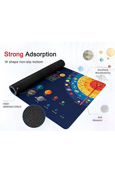 Generic Extra Large Gaming Mouse Pad | Non-Slip Natural Rubber Base, Smooth Surface, Eco-Friendly