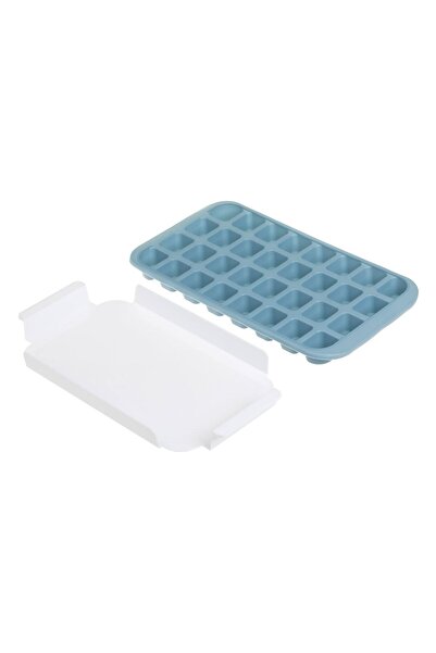 OEM Blue Silicone Mold with Base for 32 Ice Cubes 32.3x2.8x17.5cm
