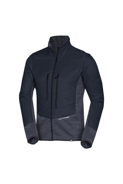 NORTHFINDER Bluza fleece hibrida si izolatie Primaloft barbati Bear blackblack