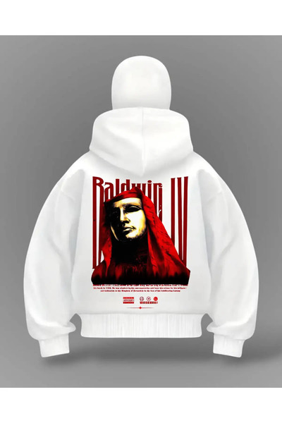 1blood Cardigan unisex King Baldwin cu glugă cu mască