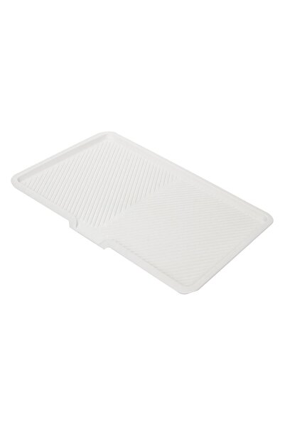 OEM White Plastic Drying Rack with Stripes 45x31x3cm.