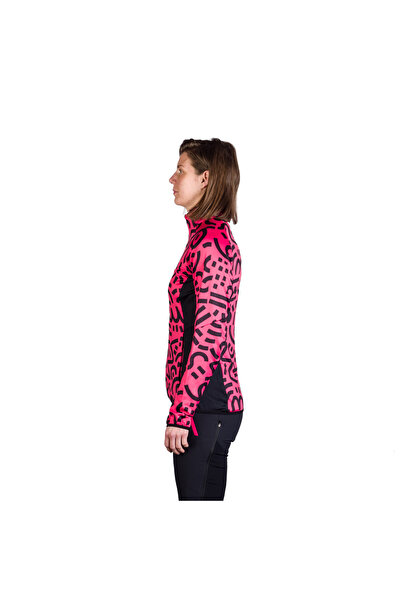 NORTHFINDER Dri-release®DUO women's fleece sweatshirt Zliechova 2 raspberryprint