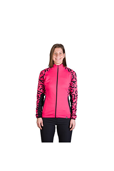 NORTHFINDER Dri-release®DUO women's fleece sweatshirt Zliechova 2 raspberryblack