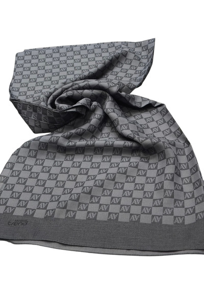 PİRAMİT Armi̇ne Trend Ultra Light Shawl Anthracite