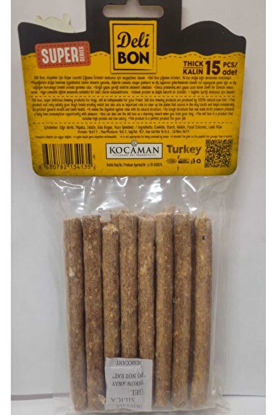 Delibon MUNCHY STİCK KUZU İŞKEMBE 15 'Lİ KÖPEK ÖDÜLÜ