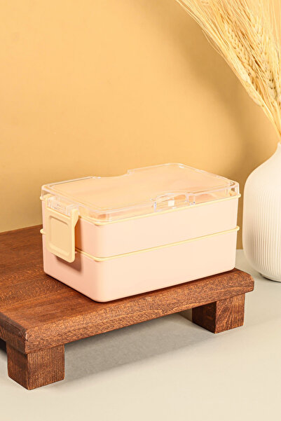 welcomein 2-Layer Leakproof Soft Meal Storage Container - Microwave Safe Lunch Container