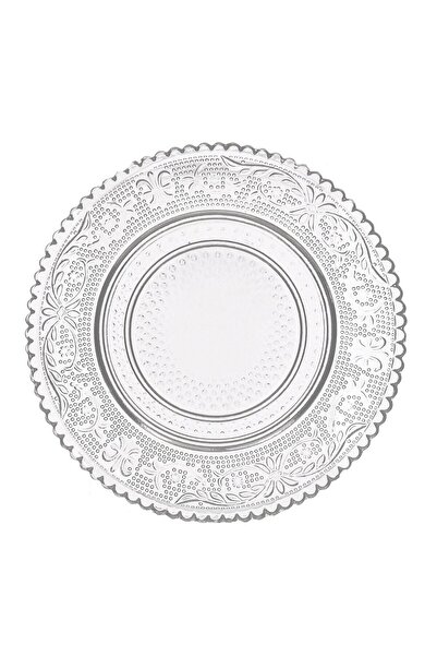 OEM Farfurie Sculptata Transparenta din Sticla pentru Desert Ø11cm