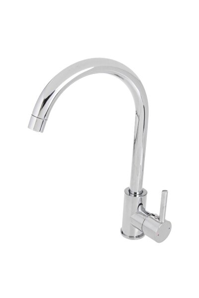 OEM Shiny Silver Stainless Steel Sink Faucet