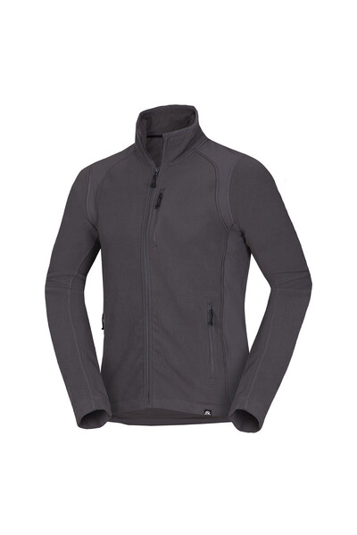 NORTHFINDER Men's polar fleece sweatshirt Mission darkgrey