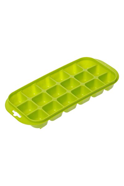 OEM Lime Green Plastic Box with 18 Compartments for Ice Cubes