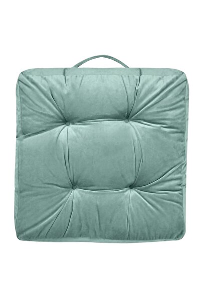 OEM Mint Green Velvet Floor Pillow 43x43cm