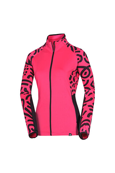 NORTHFINDER Dri-release®DUO women's fleece sweatshirt Zliechova 2 raspberryblack