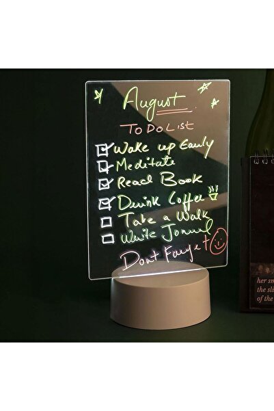 OEM LED Blackboard Lamp & Carioca with Eraser 14x19.5cm