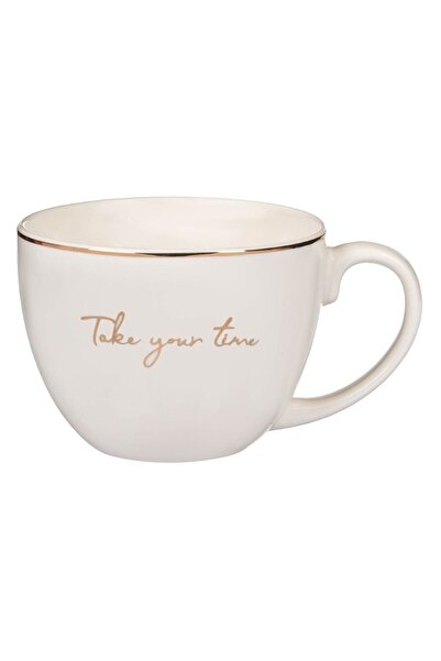 OEM New Bone Beige Edge Cup Take your Time 420ml