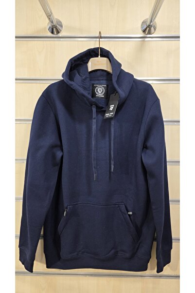 trendbysena Φούτερ Unisex με τσέπη καγκουρό και φερμουάρ