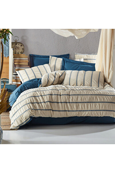 OEM Κλινοσκεπάσματα Odiva Blue (100% βαμβάκι)