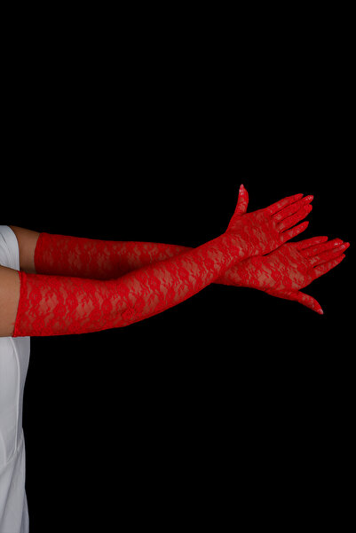 Limelia Mănuși elegante din dantelă, lungi până la cot, pentru rochie de seară, pentru logodnă, pentru nuntă, accesoriu pentru nuntă