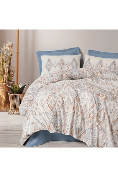 OEM Lenjerie de Pat Zanora Indigo (Bumbac 100%)