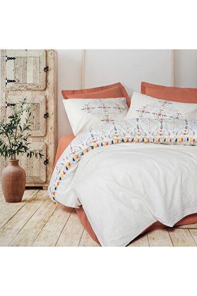 OEM Lenjerie de Pat Milis Caramiziu (Bumbac 100%)