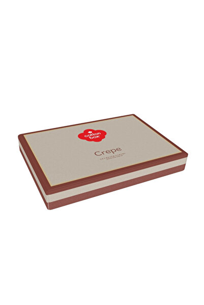 OEM Beige Crepe Bed Linen (100% Crepe Cotton)