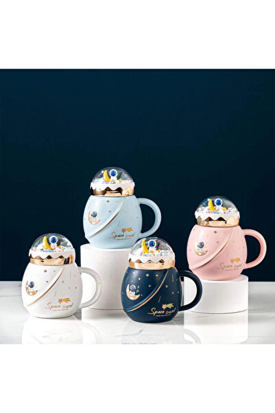 Bun Design Astronaut Thermos Mug with Lid