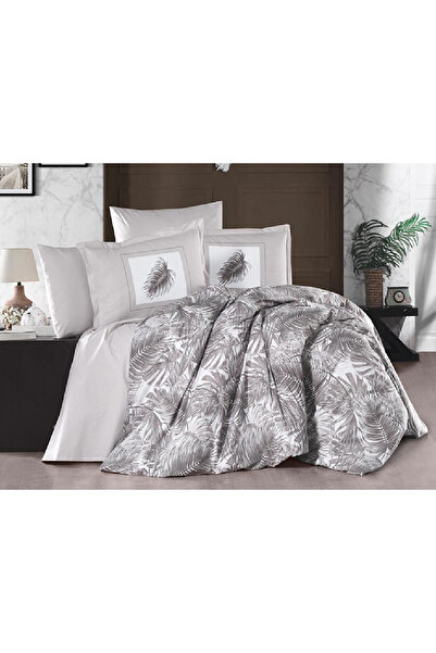 OEM Κλινοσκεπάσματα Puma Family καφέ με 2 παπλωματοθήκες (100% βαμβάκι)